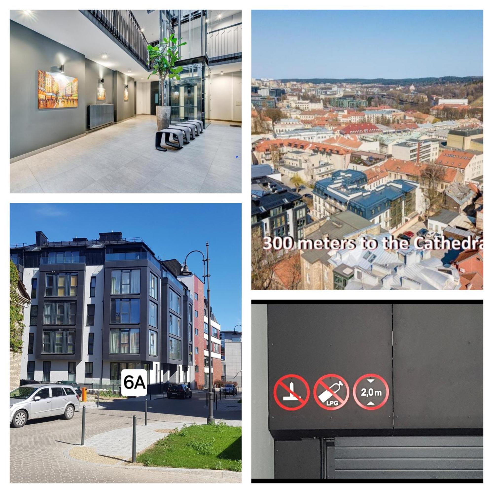 Happy Inn Vip, Self Check-In-24X7, A-C, Parking-In-The-Underground-Garage Vilnius Bagian luar foto